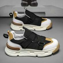 Men's Fashion Casual Shoes With , Breathable, Non-slip, Sporty Patchwork Design