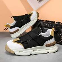 Men's Fashion Casual Shoes With , Breathable, Non-slip, Sporty Patchwork Design