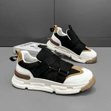 Men's Fashion Casual Shoes With , Breathable, Non-slip, Sporty Patchwork Design