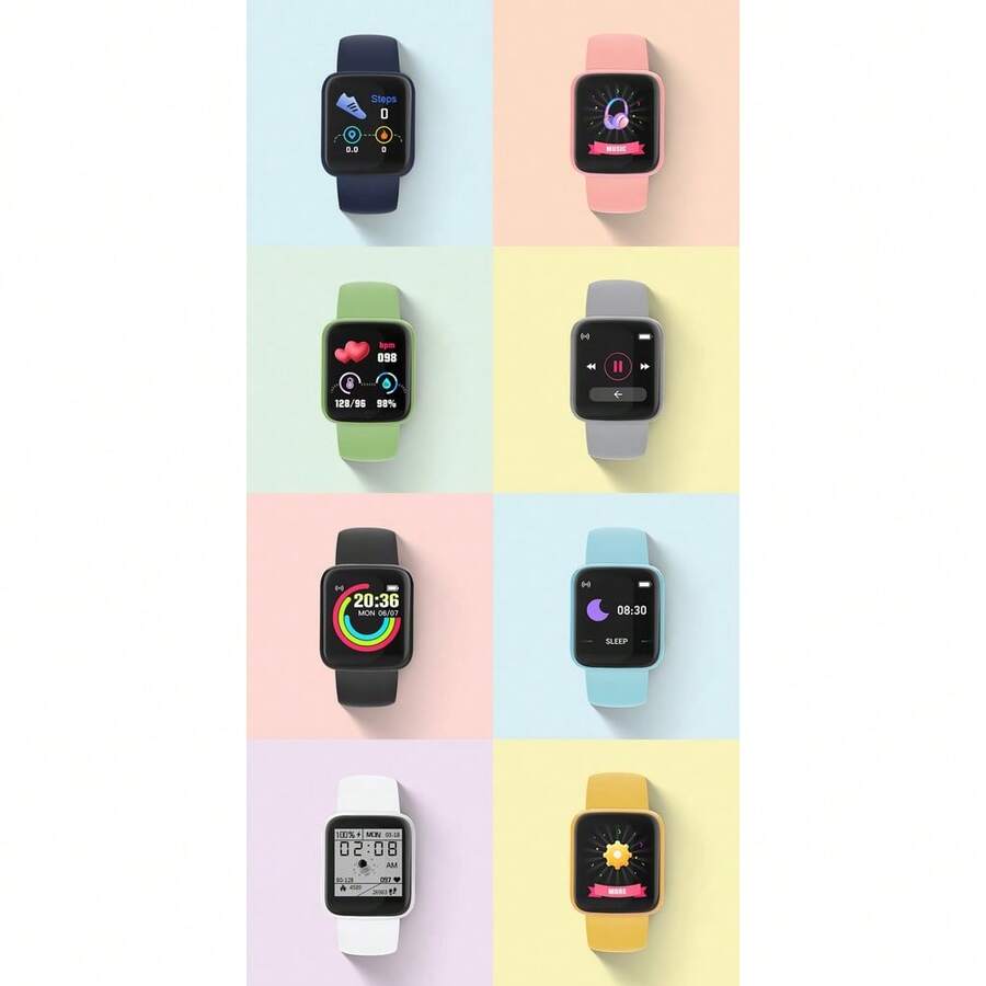 Shenki SA Smartwatch Y68 Gray. - Grey - View 1