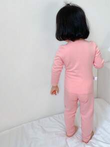 YOUQi Đồ Ngủ Bé Gái Hoạt hình - Hồng - Xem 2