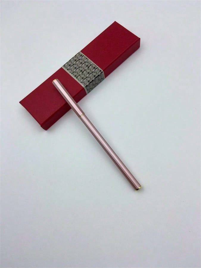 1pc Steel Brush Pen (morandi Color) For Calligraphy And Handwriting