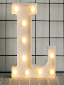 Letras Luminosas Luces LED Iluminadas Luz Nocturna - L - Ver 2