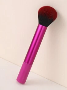 1 Brocha Para El Polvo Con Base De Maquillaje Para Fijar El Maquillaje Suelto O En Polvo, Colorete Mineral Y Gran Brocha Para La Cara - Multicolor - Ver 2