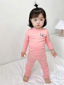 YOUQi Đồ Ngủ Bé Gái Hoạt hình - Hồng - Xem 5