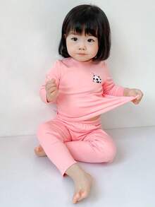 YOUQi Đồ Ngủ Bé Gái Hoạt hình - Hồng - Xem 4