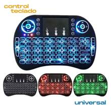 Mini Teclado Inalambrico KIMHI Control Smart Tv Box Pc Universal - Negro - Ver 1
