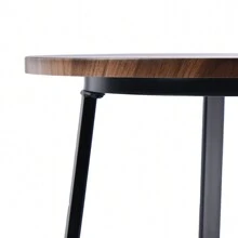 Duhome Bistro Pub Metal Dining Set (1 Table + 2 Stools)