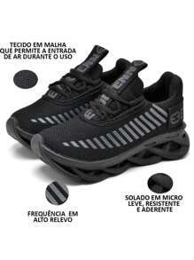 Evoltenn Kids Running Shoes - màu đen - Xem 2