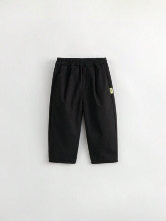 Ung pojke Enkel Carrot Byxor Pappa Byxor Grödad Byxor , Höst