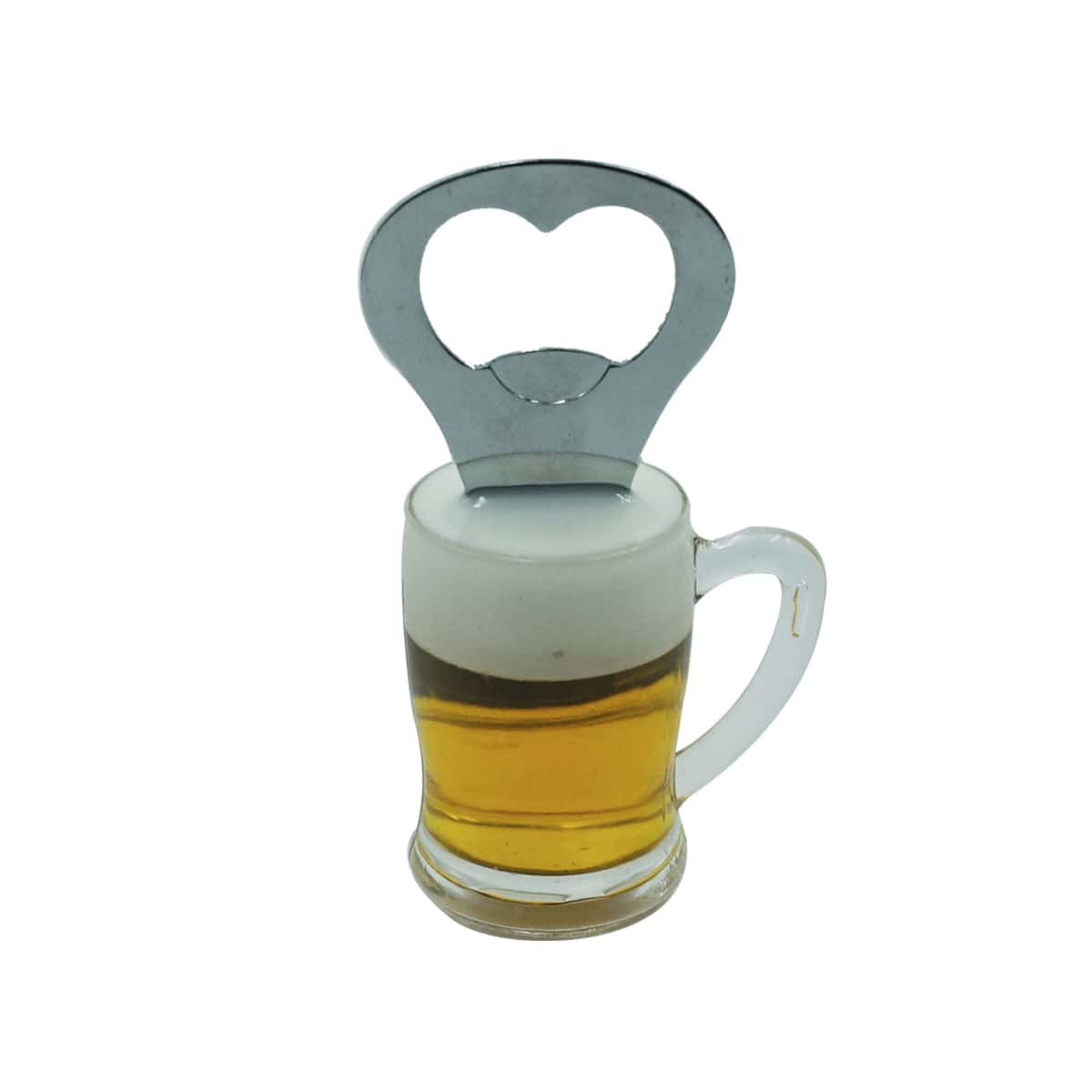 Destapador botella y/o tarro de cerveza. - Amarillo Mostaza - Ver 1