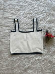 Women Tank Tops & Camis - 白色 - 查看 2