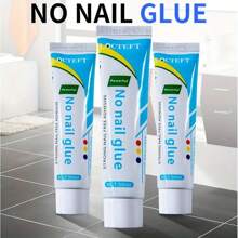 No-Nail Adhesive For Wall Decorations In Home - White - View 1