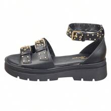 Women Heeled Sandals - màu đen - Xem 2