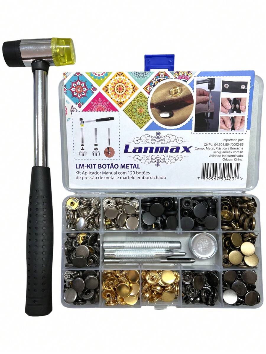 Garment Rivets - สีเงิน - ดู 1