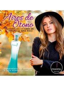 Perfume para Mujer Aires de Otoño By Chantal 100ml / Fragancia de Dama - Lavanda - Ver 1