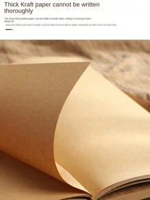 A6 Vintage Style Soft Pu Leather Handy Notebook With European Pattern, Convenient For Travel And Stationery - Brown - View 7