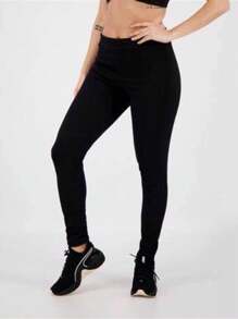 Women Sports Leggings - 黑色 - 查看 2