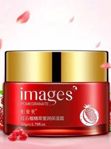 Crema Facial Hidratante De Granada Aclarante Antiedad Antiarrugas Images - Albaricoque - Ver 6