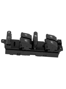 Window Switch Door Master Control Elevator Button Panel Compatible With Vw. Vmingo - Black - View 4