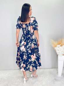 Women Dresses - Màu xanh hải quân - Xem 3