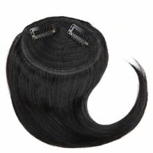 Thick False Bangs Clip Hair Extension Synthetic Hairpiece Straight Hair Lady Headwear Chinese Style Clip-On Bangs Hair Extensions For Daily Wear - Black - View 8