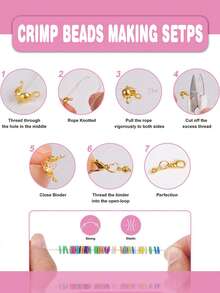 Shunlong 750+ 珠子字母珠套件適用於手鍊、項鍊、耳環、包包和手機吊飾製作,適合珠寶製作、藝術、工藝品、diy、禮物、友誼、娛樂和少女工藝品以及女孩生日禮物 - 24格 字母珠套盒 - 查看 3