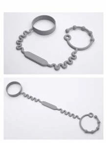 2 Stück/Set Baby Beißringe & Flaschen Silikon Riemen: 1 Stück Beißring Riemen, 1 Stück Flasche Riemen. Schnuller Beißringe, verstellbarer Riemen, geeignet für Kinderwagen, Autositz, Hochstuhl, Kinderbett