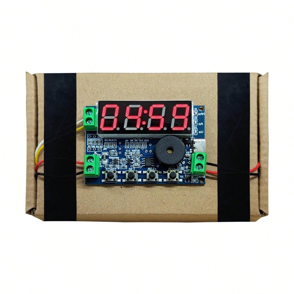 Terror Countdown prank, pretend Explosive Bomb Pack, timed prank props