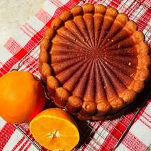 Pink Silicone Cake Mold Baking Pan, Non-stick Mold Baking Oven Accessory Baking Tool Kitchen Accessory Kitchenware - Pink - View 8