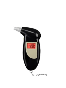 Ad3000 Portable Breathalyzer With 7 Aaa Batteries - Black - View 3