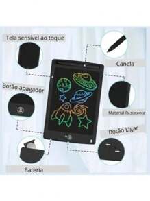 Kids Tablets - 藍色 - 查看 4
