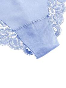 6 Stücke Sexy Durchsichtige Spitzen-damenhöschen