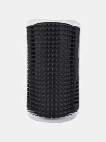 1 pièce/2 pièces Peigne de massage auto-griffant en PVC avec vis adhésive, jouet interactif aimé des amateurs et mamans de chats, convient pour toutes les saisons