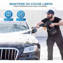 King Wireless Electric Portable Pressure Washer - Black - View 2