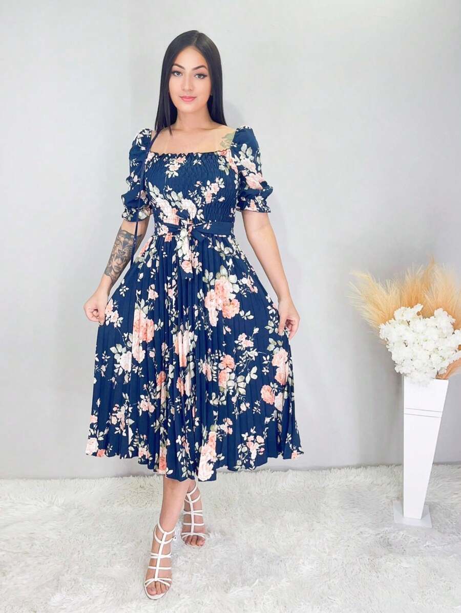Women Dresses - Màu xanh hải quân - Xem 1