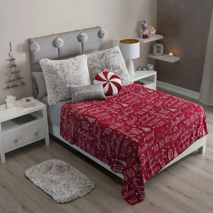 Light Christmas Blanket Cover - مشاهدة 1