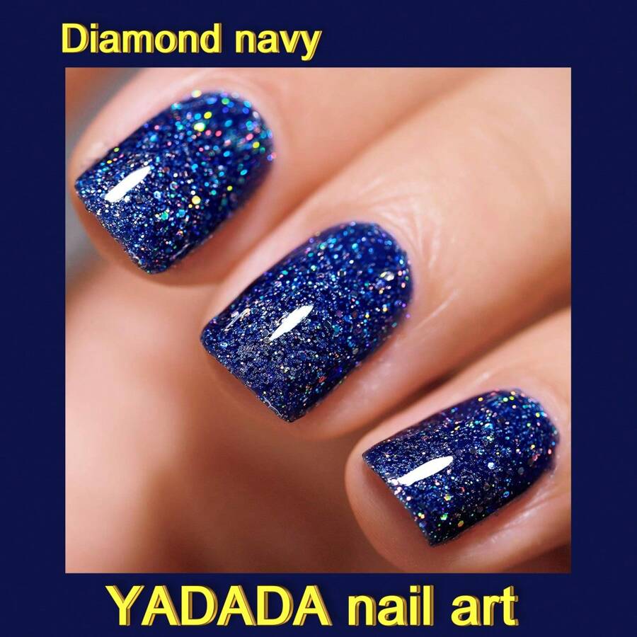 Polishes móng tay - Xanh đậm - Xem 1