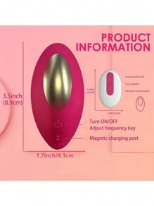 Mini Clitoris Sucker Vibrador de succión de clítoris portátil femenino, para mujeres Control remoto de aplicación con bragas sexy Estimulador de clítoris, Vibrador 2 en 1 9 modos de vibración y 9 de succión para juguetes sexuales Placer para adultos, Bienestar sexual-Rojo