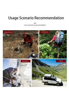 1 件學生便攜式高精度指南針,60 毫米金屬不銹鋼指南針,適合戶外露營、健行和地圖導航,具有防摔防水功能 - 銀色 - 查看 5