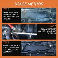 JB-XPCS 30ml/100ml Car Engine Exterior Cleaner, Powerful Degreasing Foam Cleaner To Remove Oil Dirt, Engine Compartment Cleaning, Car Maintenance - LHB-19 - View 7