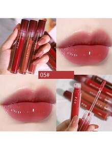 1入組pcu不沾杯唇蜜保濕口紅,具有提亮啞光唇釉 - 持久,填充,不卡色,啞光霧面唇膏和不沾杯漂白唇釉