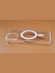 Funda transparente rígida con Aro Magnético para Celulares iPhone - iPhone 15 Pro Max - Ver 6
