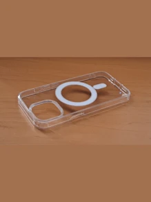 Funda transparente rígida con Aro Magnético para Celulares iPhone - iPhone 15 Pro Max - Ver 7