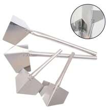 不銹鋼陰陽角度尺,用於牆面腻子、硅藻泥、整平工具、l型角尺