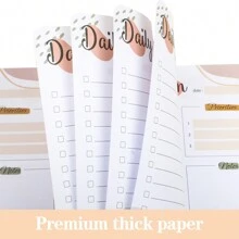 BUBU Daily Planner - To-Do List Tasks, Important Time Management And Meal Plan, Efficiently Organize And Prioritize, Boost Your Productivity School Supplies Back To School - Multicolor - View 5