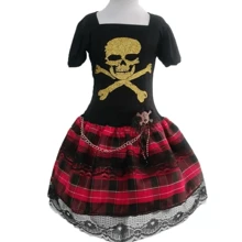 Young Girls Dresses - 黑色 - 查看 3