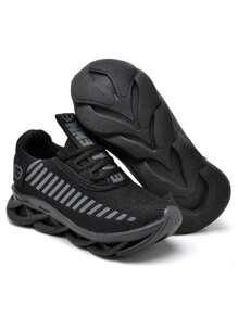 Evoltenn Kids Running Shoes - màu đen - Xem 1