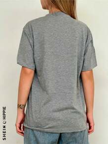 Women T-Shirts - 灰色 - 查看 3
