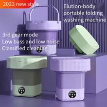 Máquina De Lavado Plegable Verde - Verde - Ver 2